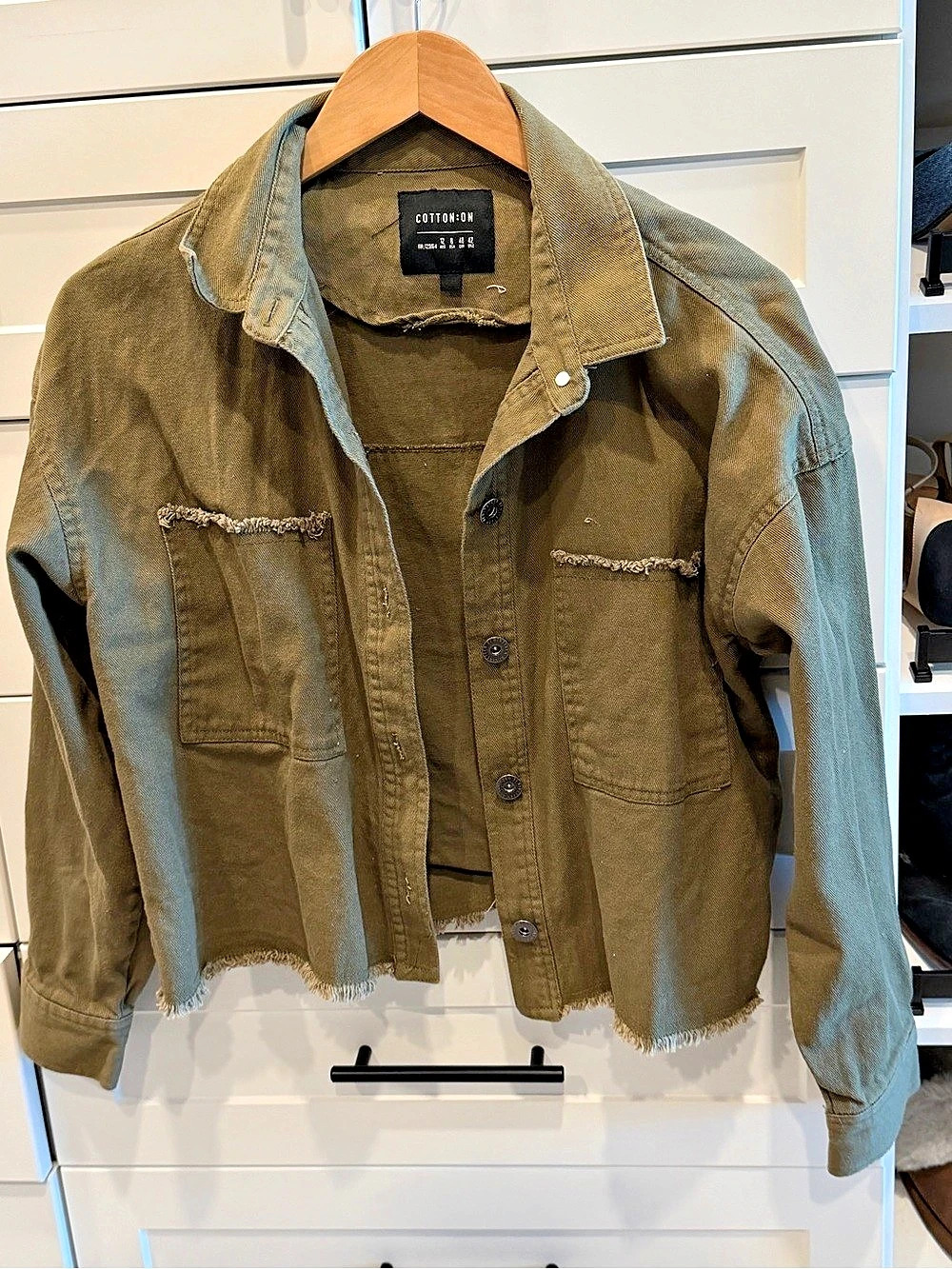 Cotton On Utility Jacket in Green
